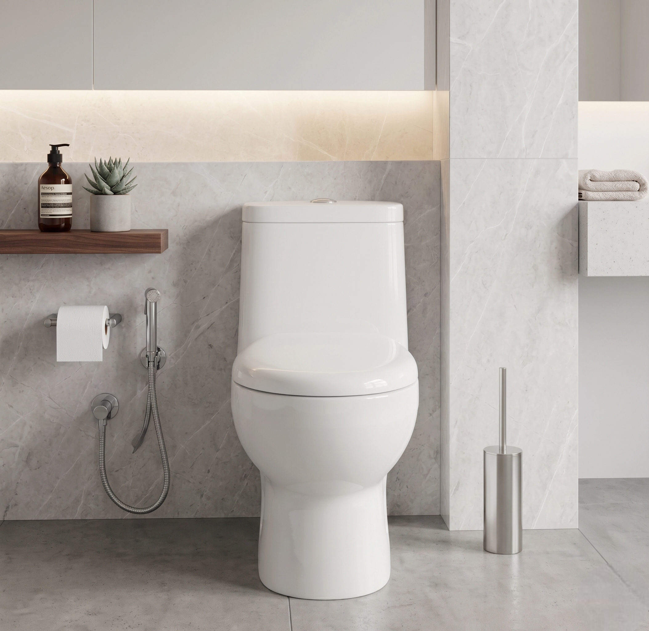 BELRO ONE PIECE COMMODE – BL-005