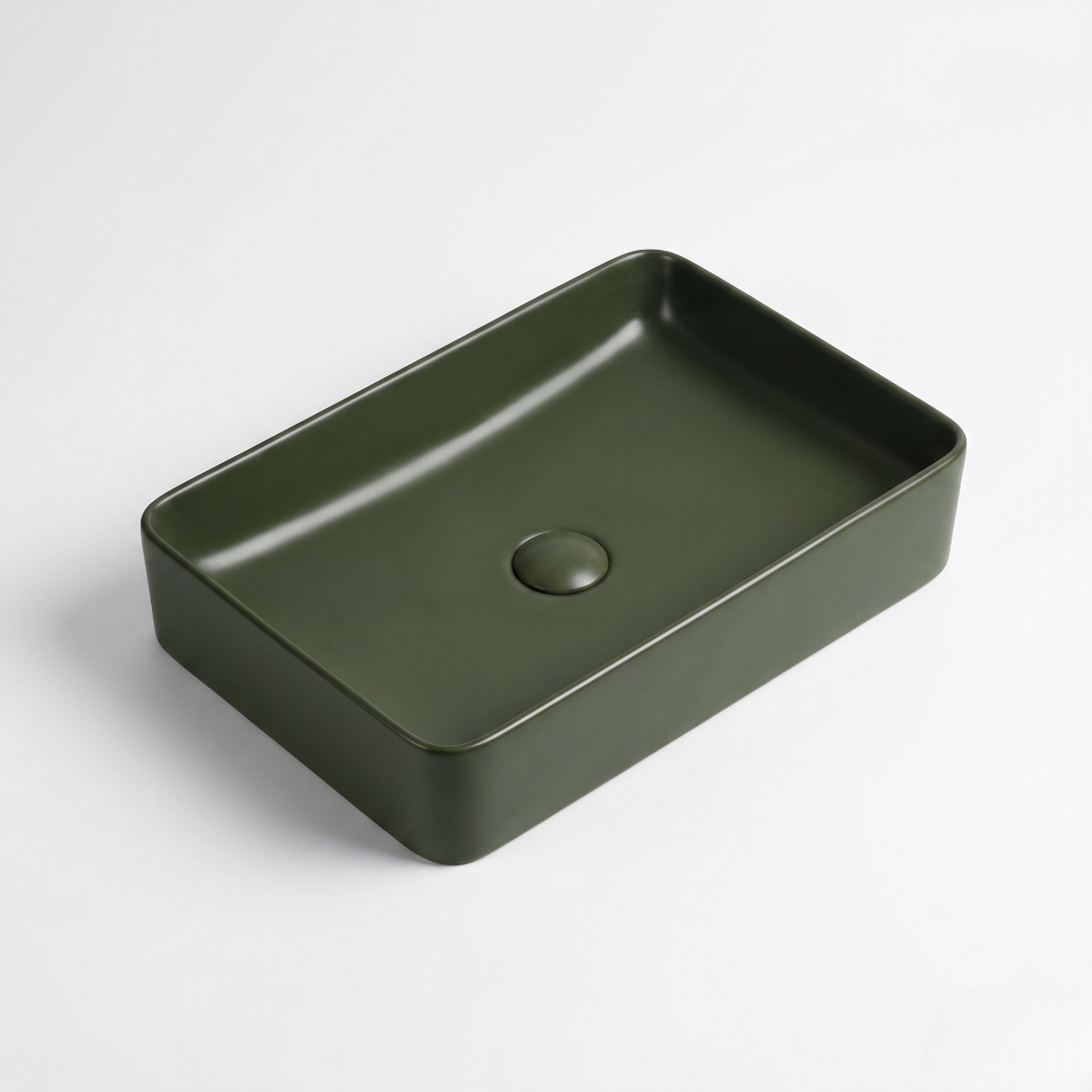 Matt Green Luxury Vanity Bowl – WB-BOC-9