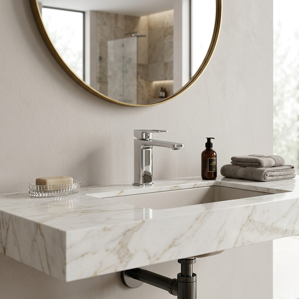 Chrome Complete Luxury Bathroom Set – 1026