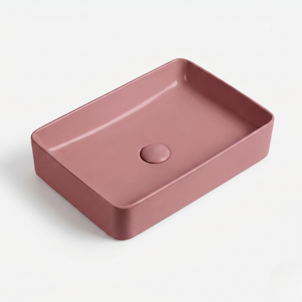 Matt Pink Luxury Vanity Bowl – WB-BOC-9