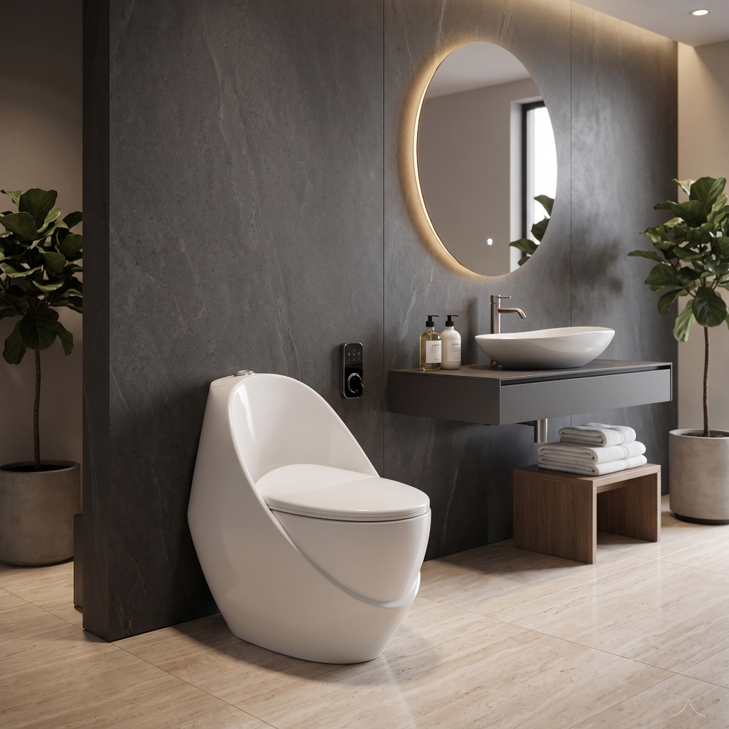 BELRO ONE PIECE COMMODE – BL-001