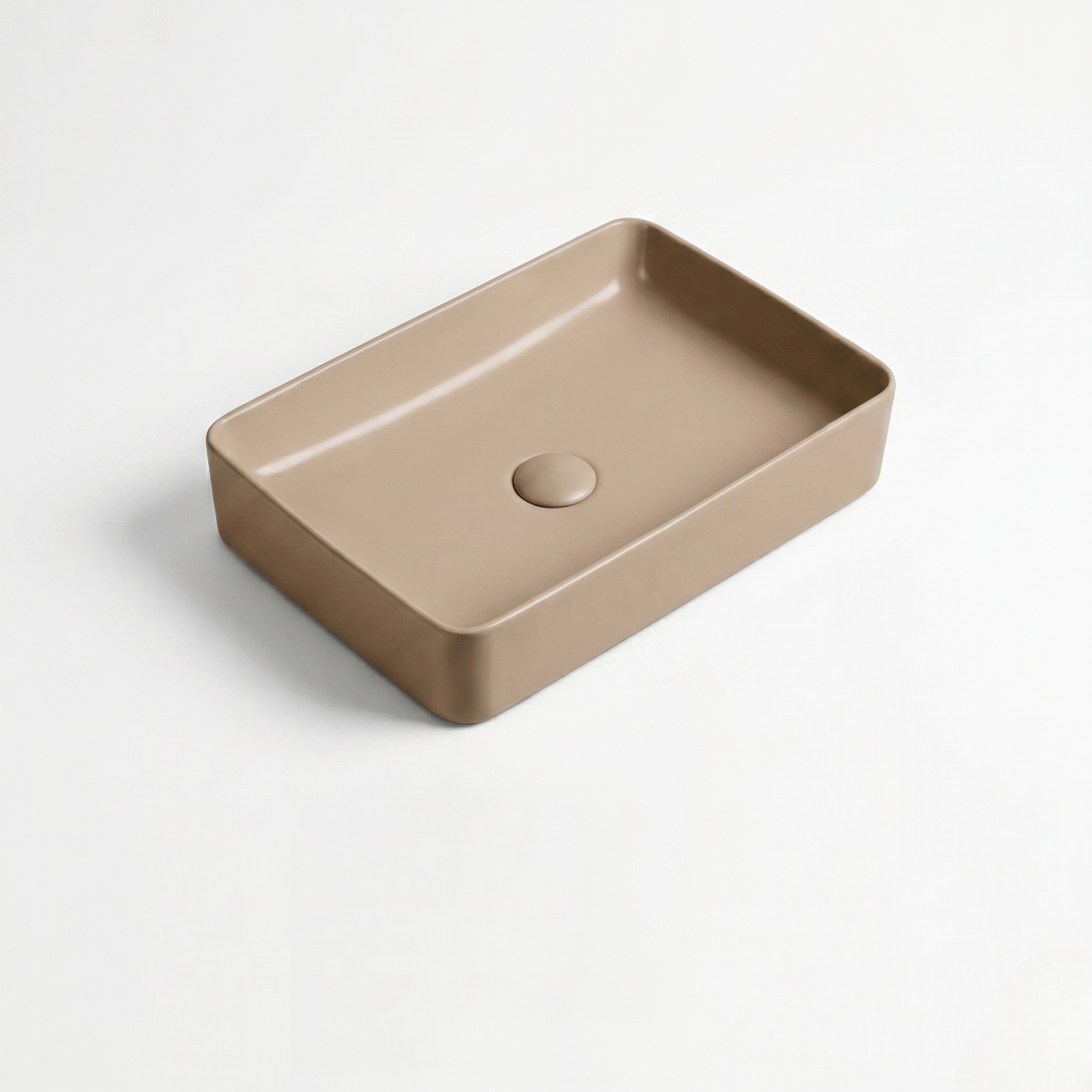 Matt Khaki Luxury Vanity Bowl – WB-BOC-9