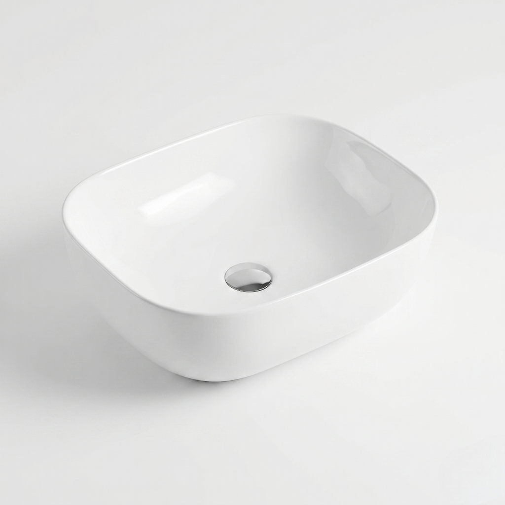 White Luxury Vanity Bowl – WBBOC6