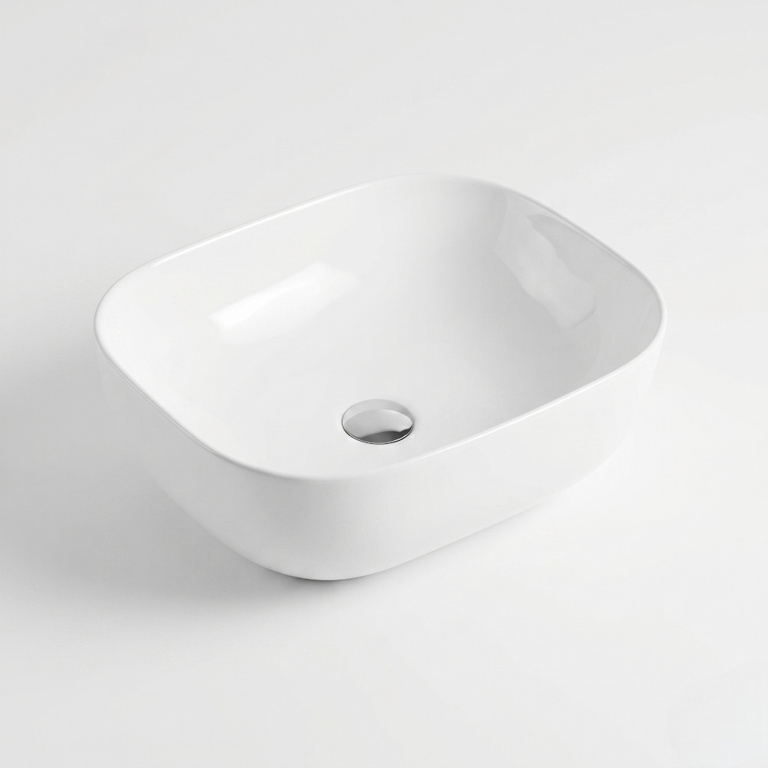 White Luxury Vanity Bowl – WBBOC6