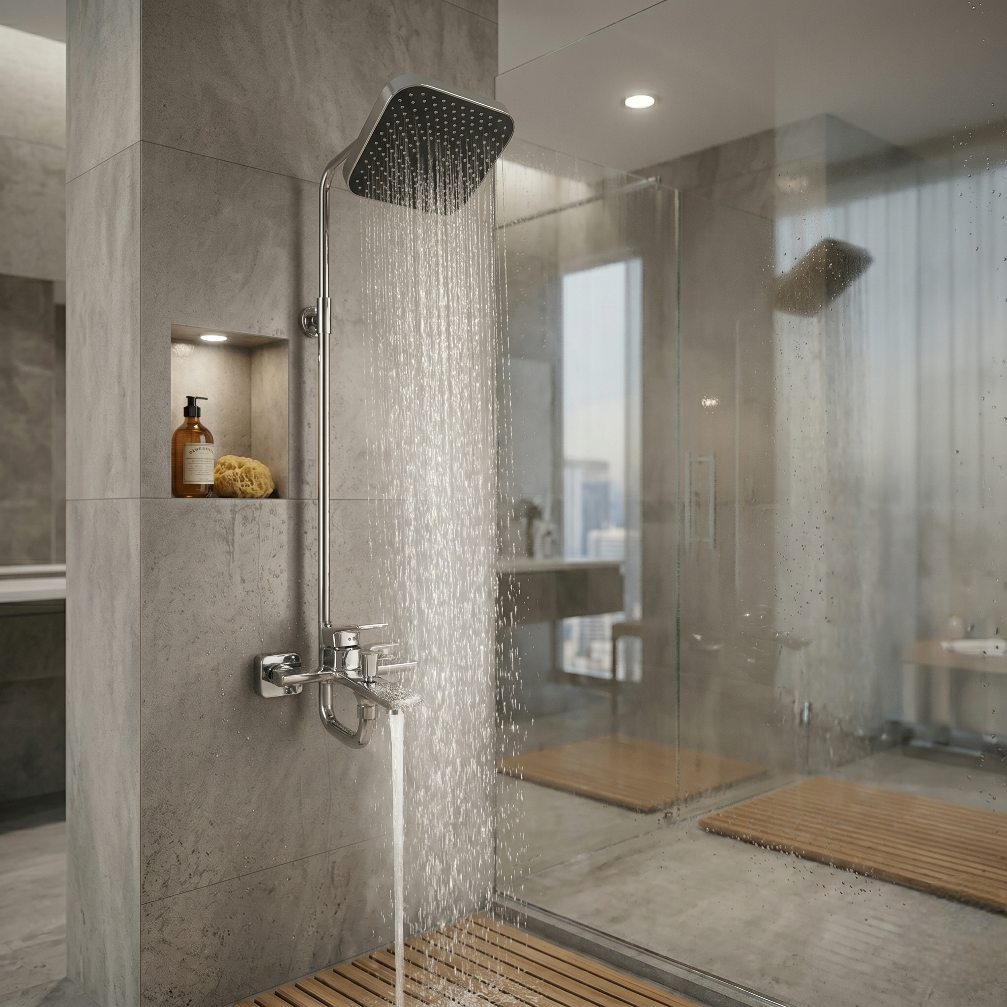 Chrome Complete Luxury Bathroom Set – 1026