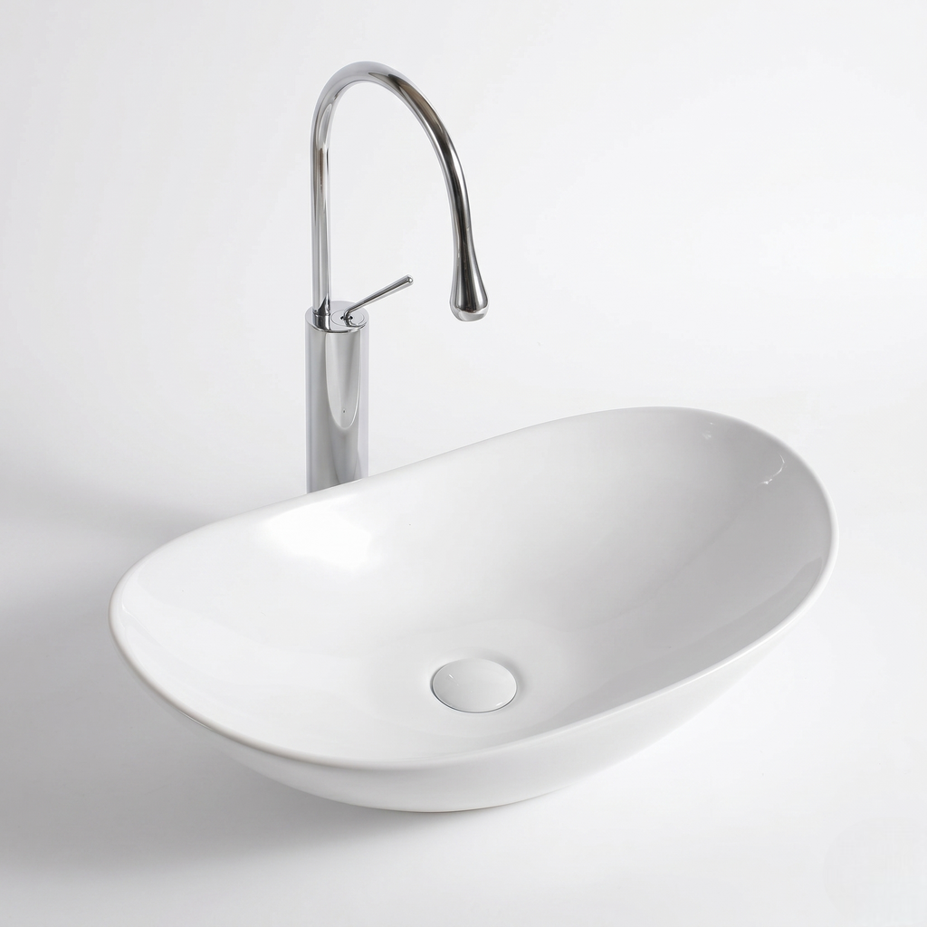 White Luxury Vanity Bowl – WBBOC7