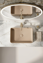 Matt Khaki Luxury Vanity Bowl – WB-BOC-9