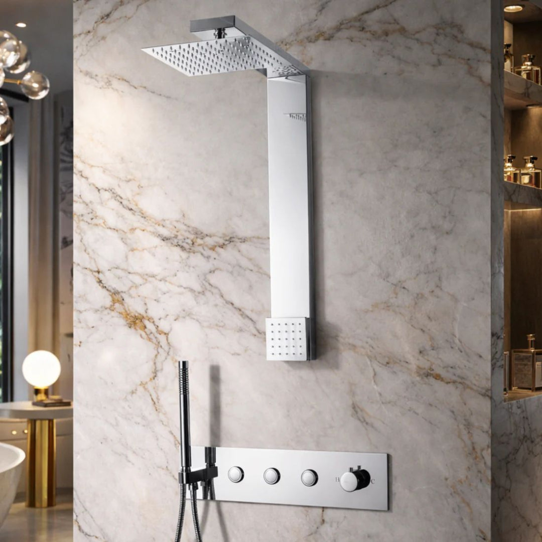Luxury Concealed Bathroom Panel Fixture – ABCSS01