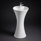 White Premium One Piece Wash Basin – OPB002