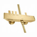 Matt Brushed Gold Luxury Imported Bath Set – 1072